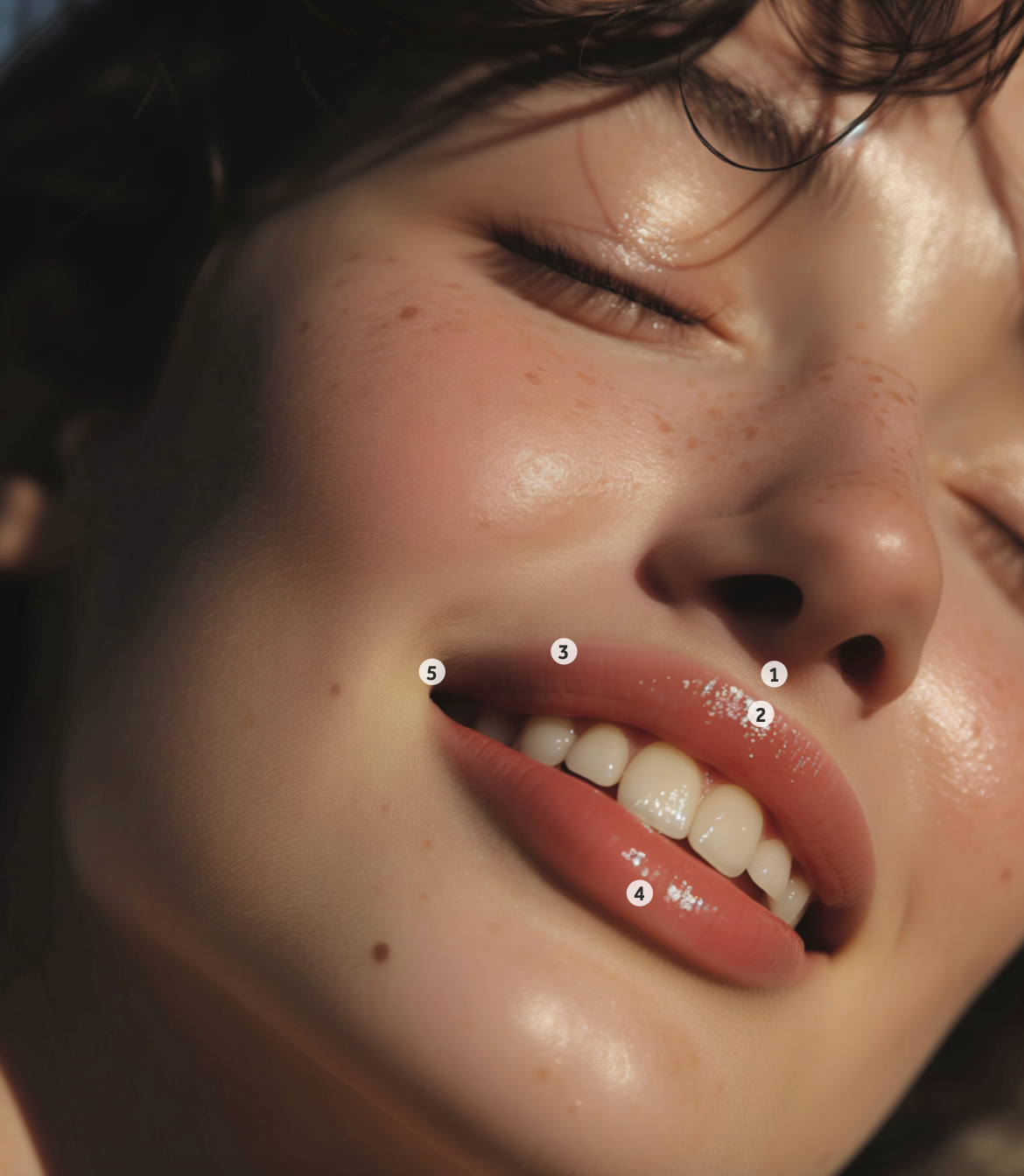 lips injection areas for lipssom lapiena