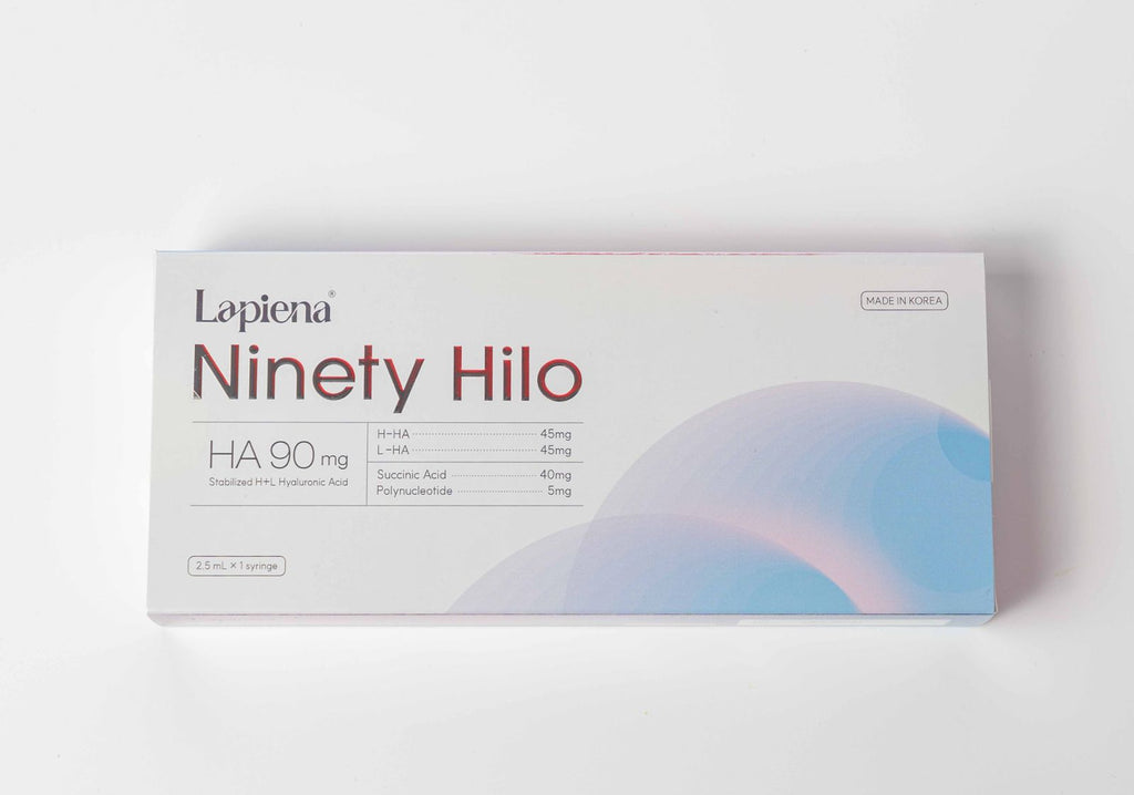 box of Lapiena Ninety Hilo Premium Skin Booster