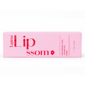 Lapiena lip booster and lip tint Lipssom, in pink packaging featuring red text on white background.