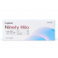 Lapiena Skin Booster Ninety Hilo HA 90 mg syringe box, 2.5 mL x 1 syringe, featuring a blue and white box