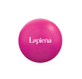 Pink Stress ball branded Lapiena on white background